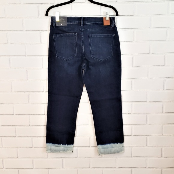 NWT TOMMY HILFIGER Straight Jean w/Acid Wash Cuff - Picture 5 of 6